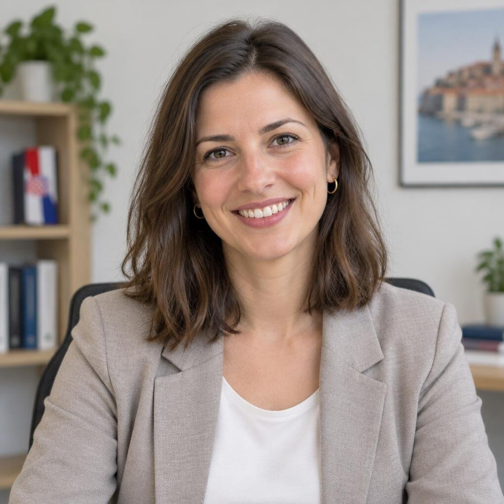 Portrait of a smiling young woman
