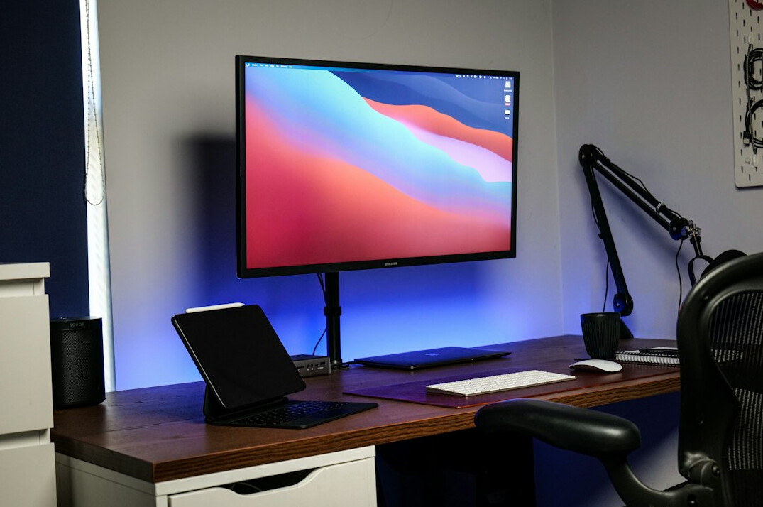 remote work setup